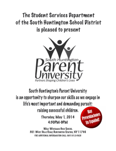 Parent University Brochure