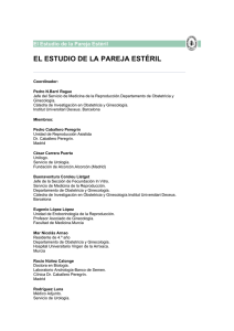 el estudio de la pareja estéril - Sociedad Española de Ginecología y
