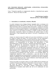 LOS COLEGIOS RURALES AGRUPADOS