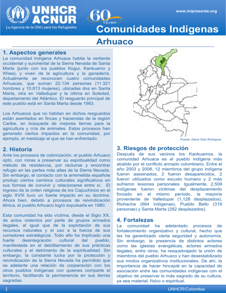 Pueblos Indígenas De Colombia - 2011