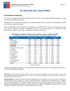 iv región de coquimbo - Ministerio de Economía