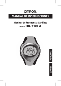 manual de instrucciones - omron healthcare brasil