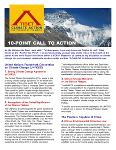 10-point call to action - Central Tibetan Administration