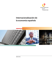 Internacionalización de la economía española