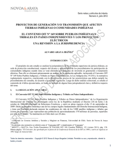 proyectos de generación y/o transmisión que afecten tierras