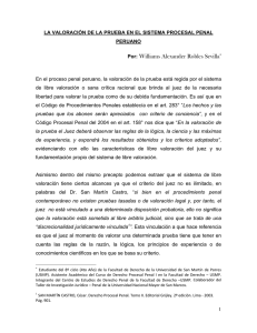 Por: Williams Alexander Robles Sevilla - Facultad de Derecho