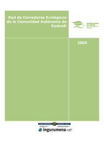 2005 Red de Corredores Ecológicos de la Comunidad Autónoma