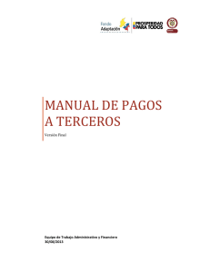 MANUAL DE PAGOS A TERCEROS