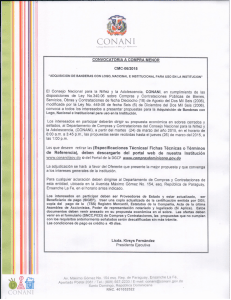 CONVOCATOR!A A COMPRA MENOR CMC-06I2015