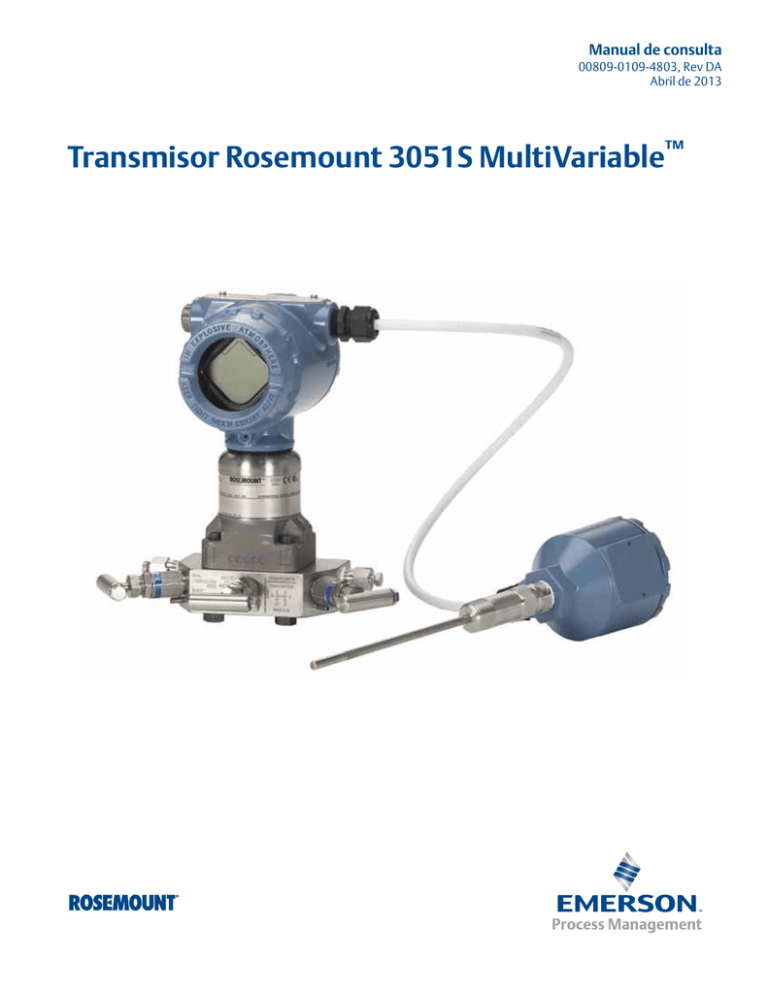 Transmisor Rosemount 3051S MultiVariable 