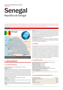 Senegal - Ministerio de Asuntos Exteriores y de Cooperación