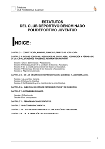 ndice - Club Polideportivo Juventud