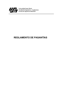 reglamento de pasantías - Universidad Santa María
