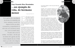 &hellip;un ejemplo de vida, de hermano menor