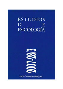 Estudios de Psicologia motriz