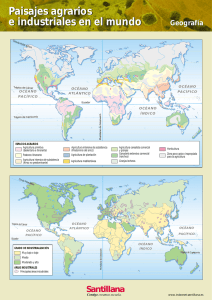 Paisajes agrarios e industriales en el mundo