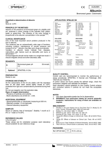Albumin - Spinreact
