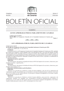 Boletín 17/2016 - Parlamento de Canarias