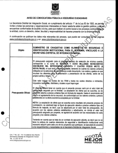 Page 1 ALCALINA MAmor — DE BUENTAD.C. – secretaría Distrial