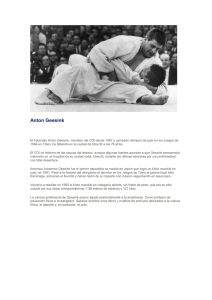 ANTON GEESINK - Federación Andaluza de Judo y Deportes