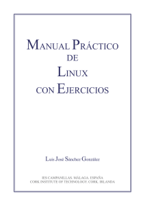 Manual Práctico de Linux. Luis José Sánchez González