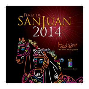 Programa Feria San Juan 2014