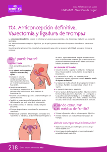 Vasectomía - Guía práctica de la SALUD