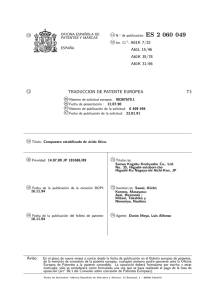 COMPOSICION ESTABILIZADA DE ACIDO FITICO(ES2060049)