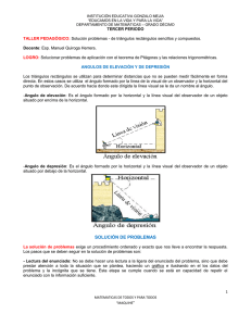 SOLUCIÓN DE PROBLEMAS