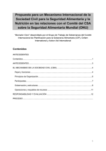 MECANISMO DE LAS OSC PARA EL CSA - Borrador cero