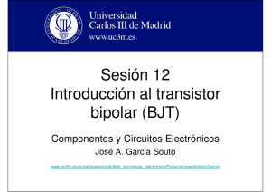 Sesión 12 Introducción al transistor bipolar (BJT) - OCW