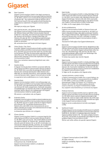 Siemens Gigaset-M665TPVR Manual