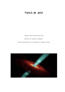 Física de jets - Cátedra de Astrofísica Relativista