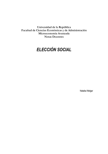 ELECCIÓN SOCIAL