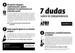 sobre la independencia - Assemblea Nacional Catalana