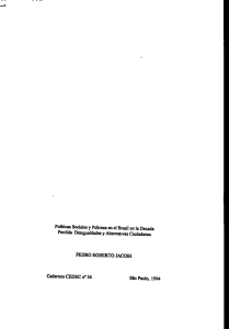Políticas Sociales y Pobreza en el Brasil en la Decada