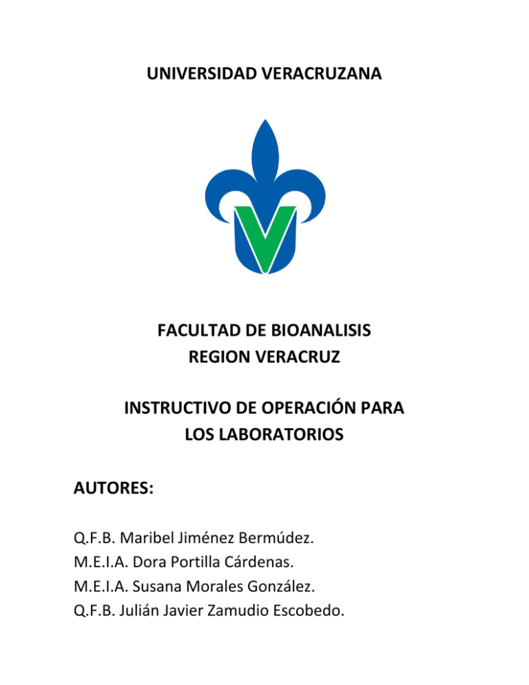 UNIVERSIDAD VERACRUZANA FACULTAD DE BIOANALISIS