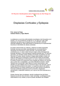 Displaxias Corticales y Epilepsia
