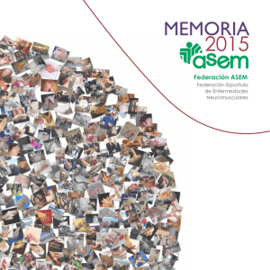 Memoria Federación ASEM 2015
