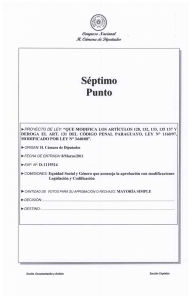 QUE MODIFICA LOS ARTÍCULOS 128, 132, 133, 135 137 Y DEROGA