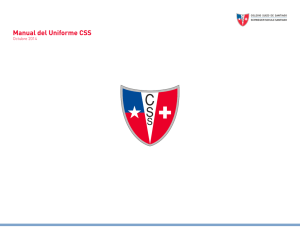 Manual del Uniforme CSS - Colegio Suizo de Santiago
