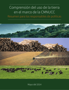 Comprensión del uso de la tierra en el marco de la CMNUCC