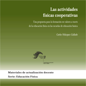 Las actividades físicas cooperativas