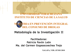 diseños de investigación - Universidad Veracruzana
