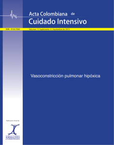 Vasoconstricci&oacute;n pulmonar hip&oacute;xica