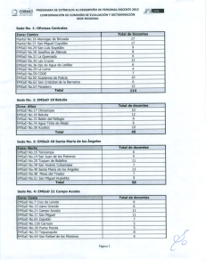 SEDE REGIONAL