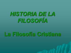 Cristianismo y filosofía