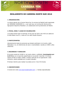 REGLAMENTO DE CARRERA NORTE SUR 2016 (1)