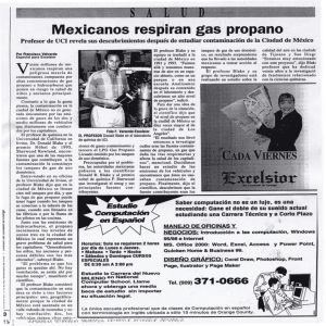 Mexicanos respiran gas propano