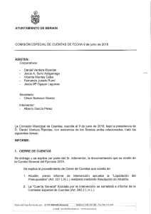 comision especial “cuentas 2015